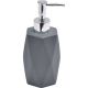 TENDANCE Dozer za sapun Dijamant 18x7,5cm keramika tamno siva - 6280181