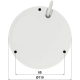 DAHUA Kamera IPC-HDBW1230E-0280B-S5, IP 2MP Anti-vandal dome IC kamera, IC 30M, 2.8mm, IK10 - 46695