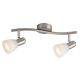 Rabalux Spot rasveta Soma E14 2x MAX 40W brušeni hrom (6302) - 6302