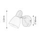 Rabalux Spot rasveta Soma E14 1x MAX 40W bronzana (6306) - 6306