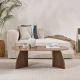 NORDURE Klub sto Melina, braon - EP3057935