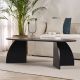NORDURE Klub sto Melina, crna - EP3057944