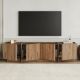 NORDURE TV komoda Lowen, braon/antracit - EP3057947