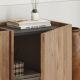 NORDURE TV komoda Lowen, braon/antracit - EP3057947
