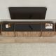 NORDURE TV komoda Lowen, braon/antracit - EP3057947