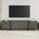 NORDURE TV komoda Lowen, antracit/crna - EP3057953