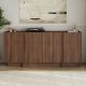 NORDURE Komoda Dorma, tamno braon - EP3057974