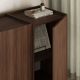 NORDURE Komoda Dorma, tamno braon - EP3057974
