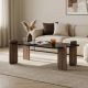 NORDURE Klub sto Renard, crna/braon - EP3057986