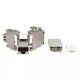 TRUST Uložak 45x45 sa 1 slotom za module po uglom NA64411 - 45451s