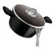 BERLINGER HAUS Šerpa sa poklopcem 20cm Black Vantage collection BH-8224S - 491094