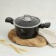 BERLINGER HAUS Šerpa sa poklopcem 20cm Black Vantage collection BH-8224S - 491094