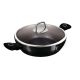 BERLINGER HAUS Plitka šerpa sa poklopcem 28cm Black Vantage collection BH-8222S - 491093