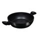 BERLINGER HAUS Plitka šerpa sa poklopcem 28cm Black Vantage collection BH-8222S - 491093