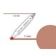 DELI Sketch marker rose beige-97 - 637436