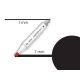 DELI Sketch marker black-120 - 637439