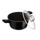 BERLINGER HAUS Šerpa sa poklopcem 24cm Black Vantage collection BH-8225S - 491095