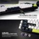 FANTECH Tastatura Mehanicka Gaming MK878S RGB Atom 104S Mori bela (taro switch) - EP3233392
