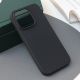 Maska za iPhone 15 Pro 6.1 mat crna silikonska Skin - 209736