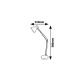 Rabalux Stona lampa Carter E14 1X MAX 11W mat crno (6408) - 6408