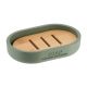 TENDANCE Posuda za sapun poliresin zelena/bamboo - 64101149
