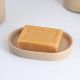 TENDANCE Posuda za sapun 2x12.8x8.4cm, kamen/krem - 64108165