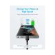 ANKER 322 USB tip-C na USB tip-C kabl M/M 1.8m, 60W, pleteni, crni - EP3262820