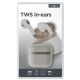 GEMBIRD Bluetooth slušalice TWS-02-W, TWS, bela/zlatna - 47068