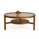 HANAH HOME Klub sto Flora, braon - EP3057998