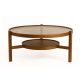 HANAH HOME Klub sto Flora, braon - EP3057998