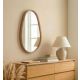 HANAH HOME Ogledalo Pear, braon - EP3132535