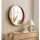 HANAH HOME Dekorativno ogledalo Bias 80, braon - EP3132610