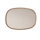 HANAH HOME Dekorativno ogledalo Cloudy 55, braon - EP3132550