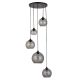 RABALUX Tanesha visilica E27 5X MAX 40W crna - 6440