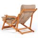 HANAH HOME Baštenski set sto i stolice My007, braon/siva - 644MYD1149