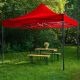 SAVACOOP Sklopivi paviljon 3x3m, crvena - 64699