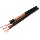 GEMBIRD Koaksijalni bakarni kabl KABL-COAX-RG59+2x0.75 BC/PVC/100M CCTV 2x0,75mm, 100m, crna - 47155