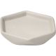 TENDANCE Posuda za sapun Dijamant 2x11,5 cm keramika sivo smeđa - 6480165