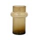DEKOR DOM Vaza 25cm Recycled glass, braon - 041190
