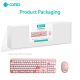 Combo mis i tastatura Coteci 84021 pink - EP3009640
