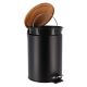 TENDANCE Kanta za otpatke 2.5L 23x17x20.5cm Soft close, crna - 6508103-1