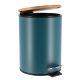 TENDANCE Kanta za otpatke 2.5L Soft close 23x17x20.5cm, petrolej - 6508145