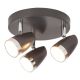 Rabalux Spot rasveta Karen LED 3x 4W antracit siva (6514) - 6514-1
