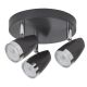Rabalux Spot rasveta Karen LED 3x 4W antracit siva (6514) - 6514-1
