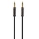 GEMBIRD Kabl CCAP-444-1M 3.5mm stereo plug to 3.5mm stereo plug audio, pozlaceni konektor, 1m - 47345