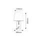 Rabalux Zidna lampa Harvey E27 1x MAX 40 + LED 3W brušeni hrom (6539) - 6539-1