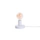 Rabalux Stona lampa Bowie E27 1x MAX 60W bela (6570) - 6570