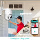 GMB Kamera CAM-IP2MP-EP9, 2MP H.265 WiFi, ICSee App - 47513