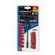 LAMPA ACCESSORIES T-kombinovani set 8 gedora-11 šrafciger nastavaka - 65992