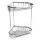 TATAY Ugaona kupatilska polica na dva nivoa 17.5x17.5x26.5cm, inox - 6606100